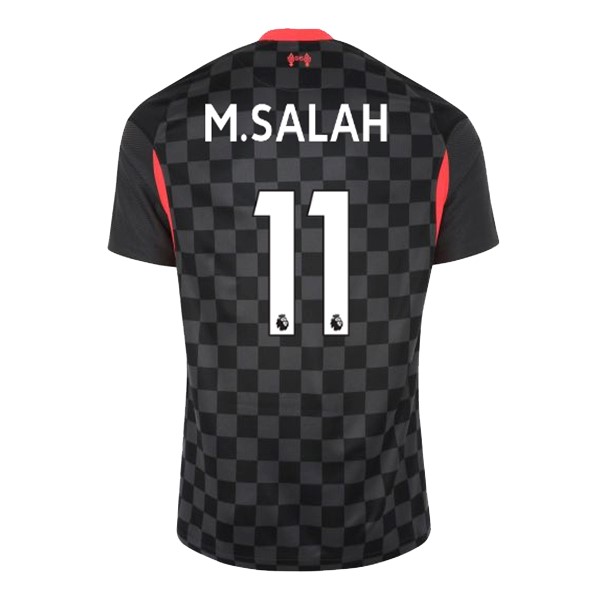 Camiseta Liverpool NO.11 M.Salah Tercera Equipación 2020-2021 Negro